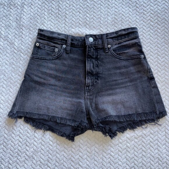 Lucky Brand Black Denim Shorts 🖤 Size 2 - Picture 2 of 8